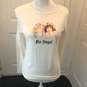 NWT Freeze No Angel Top Ivory Size Juniors Large